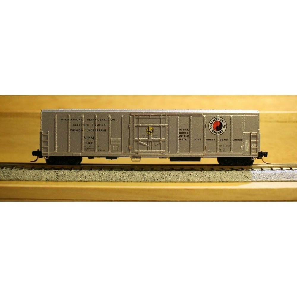N Scale NPR 57' Mechanical Reefer / kEYSTONE WFE #837 RN-18815-6  RED CABOOSE H